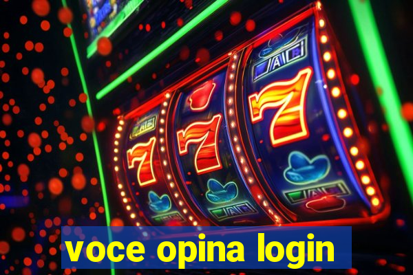 voce opina login